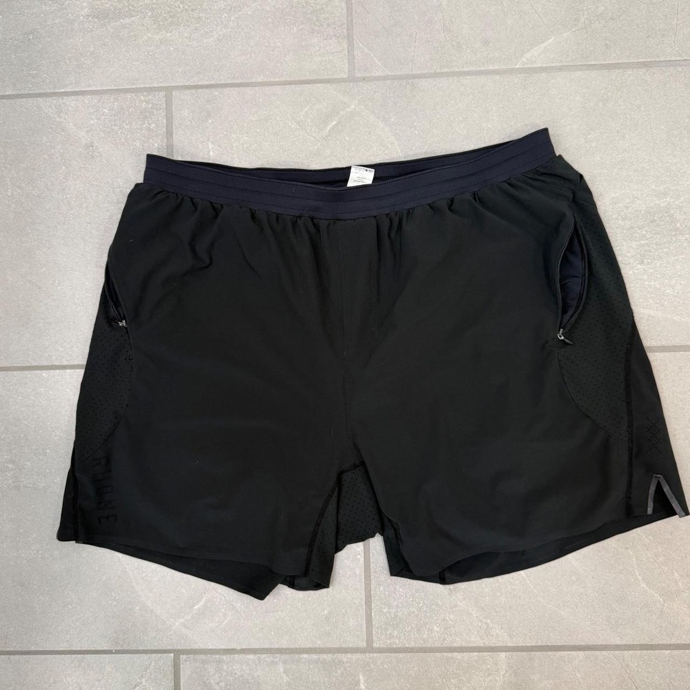 Rhone black running shorts size XL